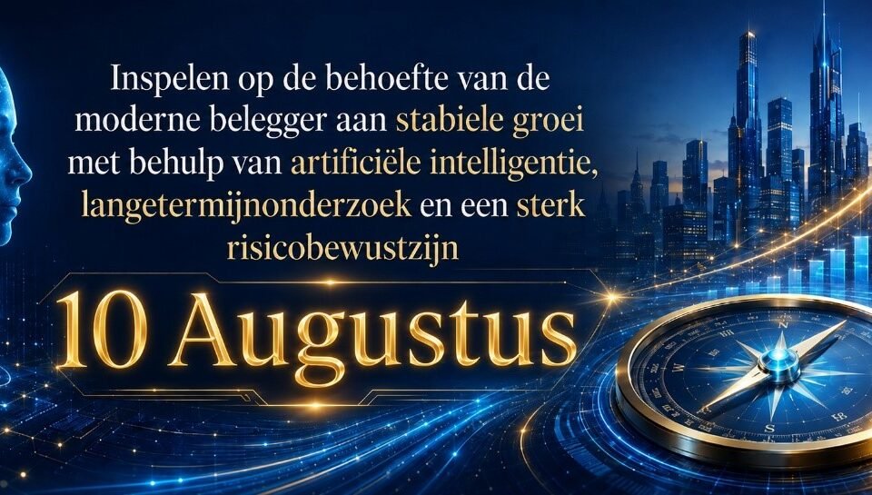 Inspelen op de behoefte van de moderne belegger aan stabiele groei met behulp van artificiële intelligentie, langetermijnonderzoek en een sterk risicobewustzijn